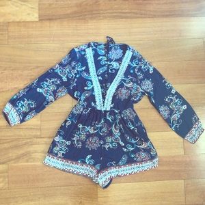 ✌️Long Sleeve Boho Romper✌️